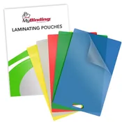 10mil Colored Laminating Pouches with Short Side Slot