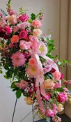 Garden's Glory Standing Spray — Maria's Uncorked Wine Tasting Room & Florist - Marshall Flower Delivery - Wine Bar