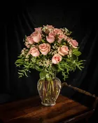 Blush Pink Rose Bouquet