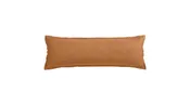 100% French Flax Linen - Long Lumbar Pillow - Caramel