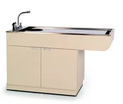 All-Purpose Wet Table 48″ with Cabinet and Knee Space