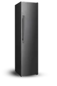 18'' Freezer Built-In Column with Ice Maker - Black Stainless Steel