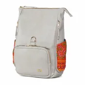 Grey Voyager Backpack Orange Chu Thap 1416