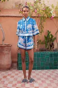 Alemais Acacia Cropped Shirt