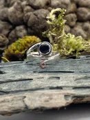 Black Onyx Swirl Toe Ring — Bodified