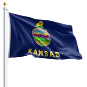 Kansas State Flag – Wholesale (12+ units)