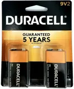 Duracell MN1604B2 9 Volt 2 pack