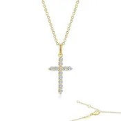 0.36 CTW Cross Pendant Necklace