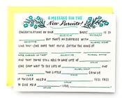 Baby Fill in Blank Card