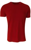 3 Pack TCSS-3022 Red Luxury Crew Neck Short Sleeves Pima