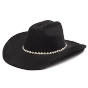 Anna Maria - Cattleman's Crease Cowboy with Rhinestone Band
