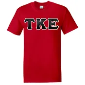 Fraternity & Sorority Short Sleeve Letter T-Shirt by Gildan