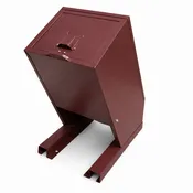 BearSaver - Hid-A-Bag Mini Single Trash/Recycling Enclosure, ADA Option, 32 gal - HB1G