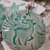 Ceramic Ornament - Reindeer