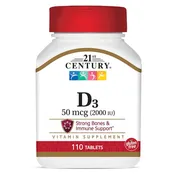 21st Century Vitamin D-3 Supplement (Bottle of 110)