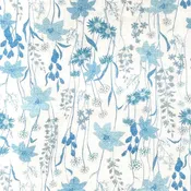 100% Linen Standard Pillowcase - Floral