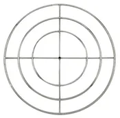 48" Triple Fire Pit Ring Burner