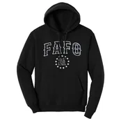 2nd Amendment FAFO Applique Heather Black Unisex Patriotic Hoodie