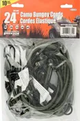 (10)PC 24″ CAMO BUNGEY CORDS