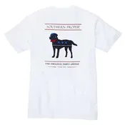 American Party Animal Tee: White