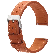 HMS Apollo Full-Grain Leather Dress Watch Strap – Conceria Orice, Italy
