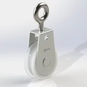 BP Series Bracket Pulley, Stainless Steel, Eye Mount