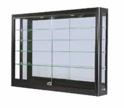 60″ BLACK ALUMINUM WALL MOUNTED CASE