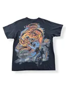 2009 AOP Dragon Harley Davidson Tee SZ M