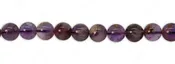 10mm Phantom Quartz Plain Round Beads