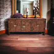 African tv cabinet