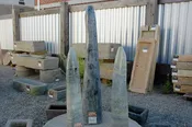 Grey Polished Stalagmite or Stalactite — The Garden Vault