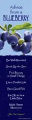 Advice from a Blueberry Laminated Bookmark