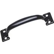 National 5-3/4 In. Black Utility Door Pull