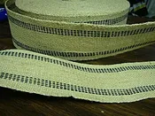 3-1/2″ Black Jute Webbing – 2 yrd pkg