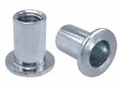 10-24 Aluminum Marson Flat Head Rivet Nut .010 -.080 Grip