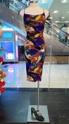 ARTFUL MIDI DRESS