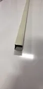 1 1/2″ x 1 1/2″ Tube – White 10′