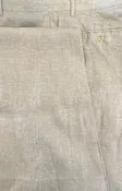 Men's natural color linen pants