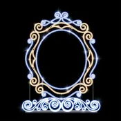 Baroque Oval Frame | Holiday Outdoor Decor