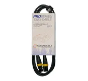 Accu-Cable AC3PDMX10PRO 3-Pin Male DMX -Cable Pro Series - 10 FT