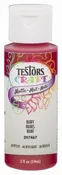 Acrylic Craft Paint, Matte Ruby, 2-oz.