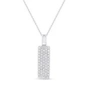 14 Karat White Gold Pendant