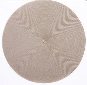 15" Round Placemat Linen