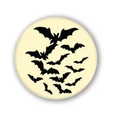 Bat Colony Chocolate Cake Decoration