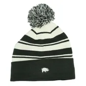 Curly Tail Cloudspin Hat (Beanie) | Grey/White