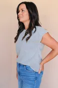 ADDIE CROPPED BASIC TEE
