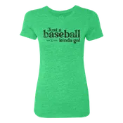 108 Stitches Ladies Baseball Kinda Gal Tee