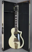 1958 Supro Dual Tone Arctic White David Bowie w/OHSC