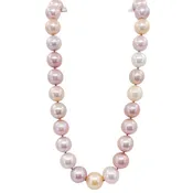11MM X 13.70MM PASTEL MULTI-COLOR PEARLS WITH A STERLING