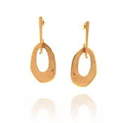 Adjustable Drop Earrings - Gold